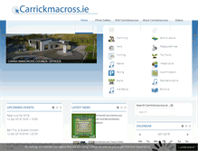 Tablet Screenshot of carrickmacross.ie